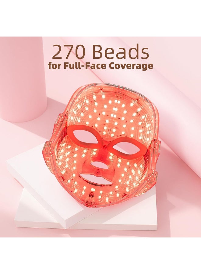 JOUDIYA 7-Color LED Light Therapy Mask – Wireless Anti-Aging & Acne Treatment, Touch Control Rejuvenation Device - Image 5